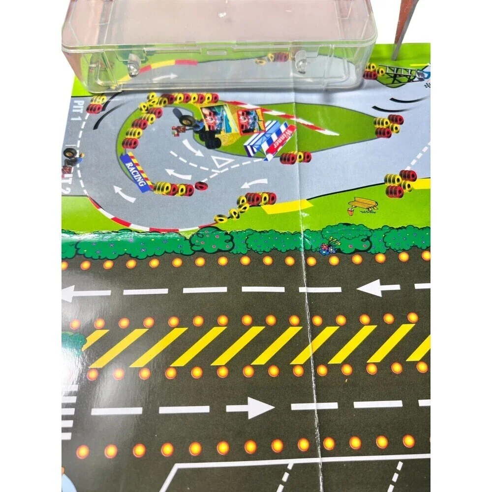 Lot of 10 Vehicular City Cars Educational Interactive Playset with Paper Craft